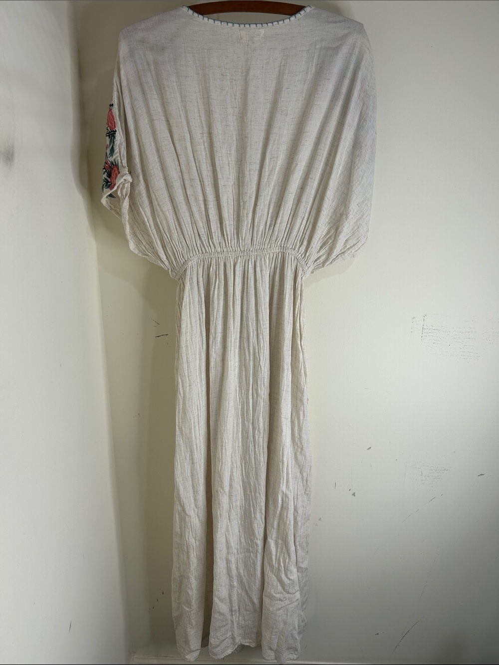 WORLD MARKET Floral Embroidered Kaftan Dress
Size Small/Medium - Picture 3 of 14